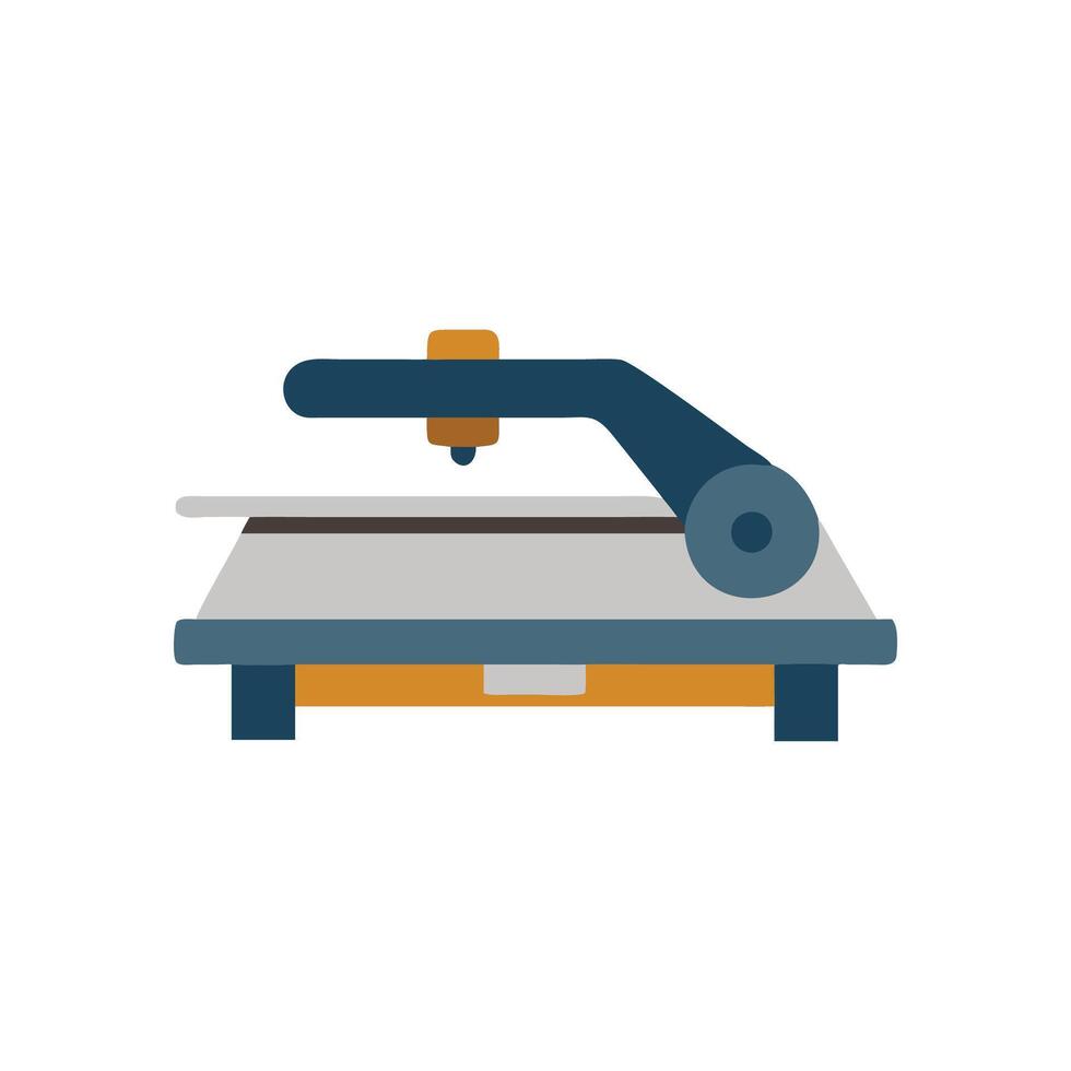 Versatile Tile Cutter Symbol for Home Projects vector