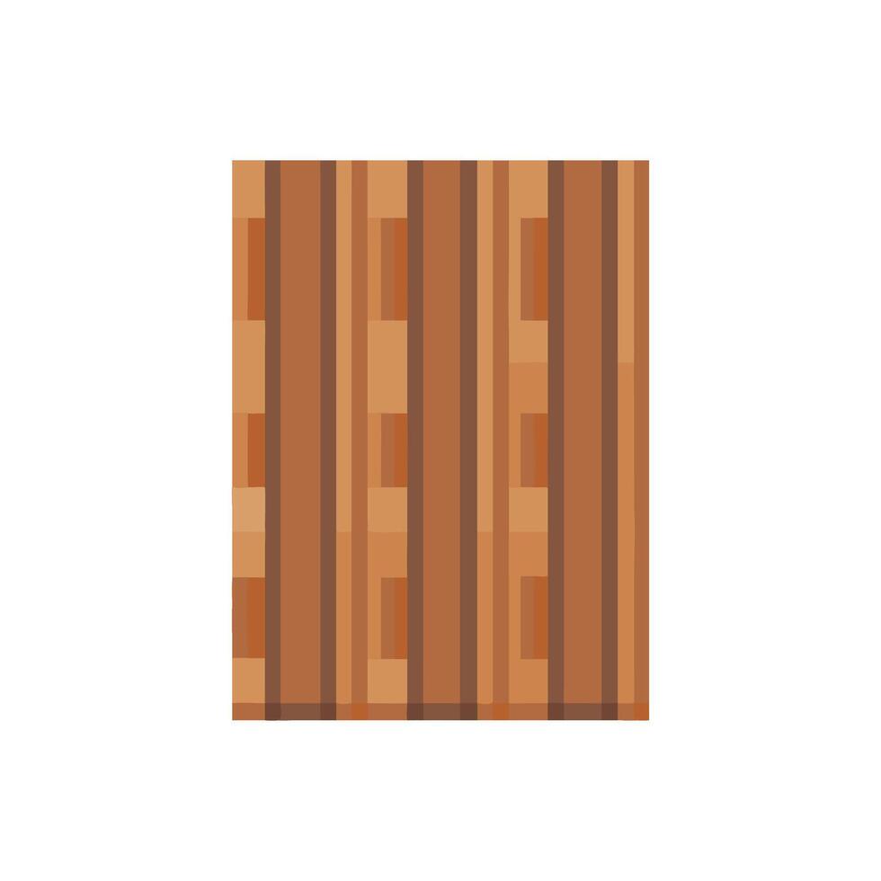 Stylish Timber Wall Panel Design for Interiors vector