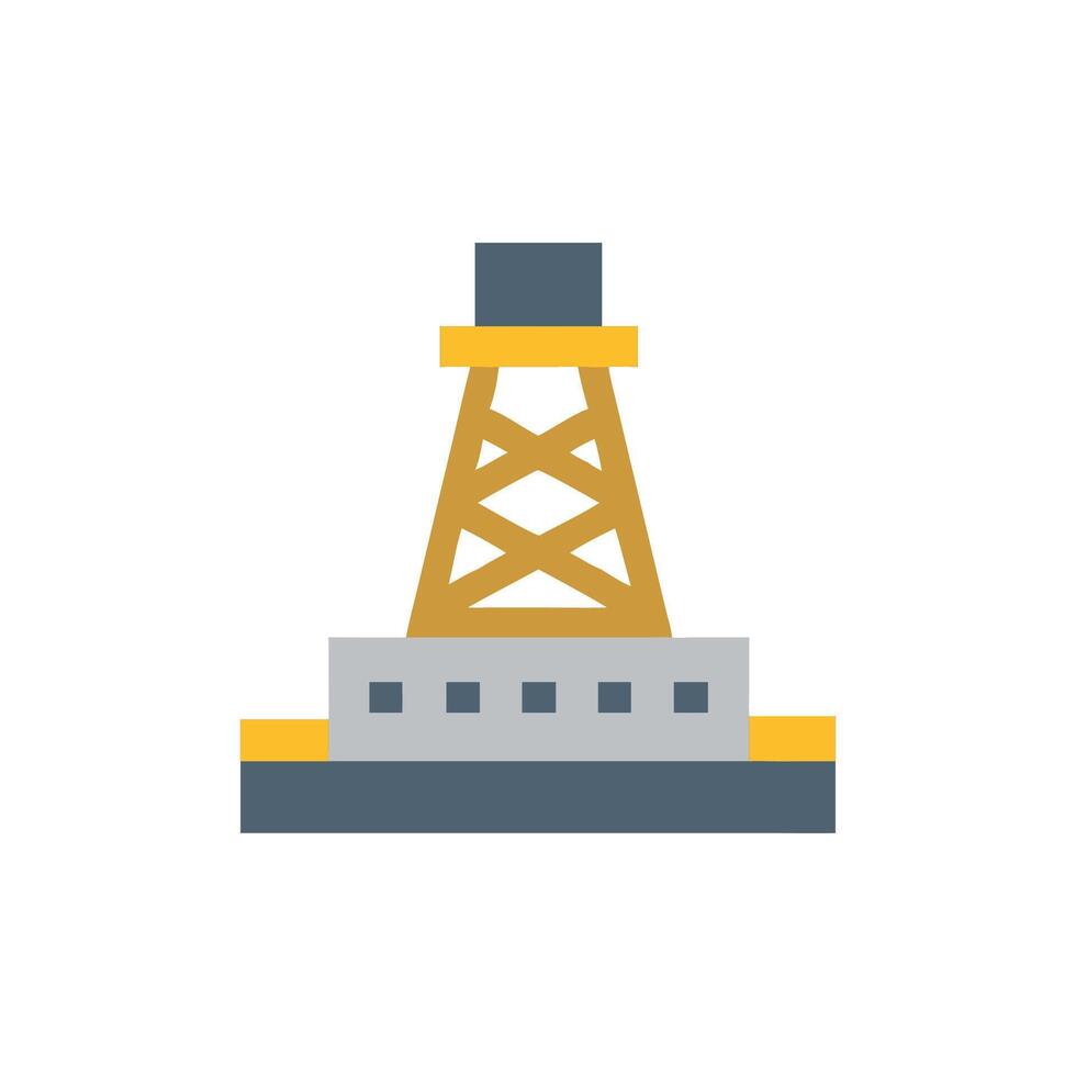 Essential Tower Foundation Icon for Safety vector