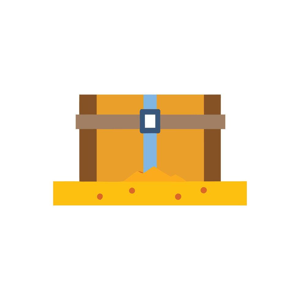 Stylish Trench Safety Box Icon for Sites vector