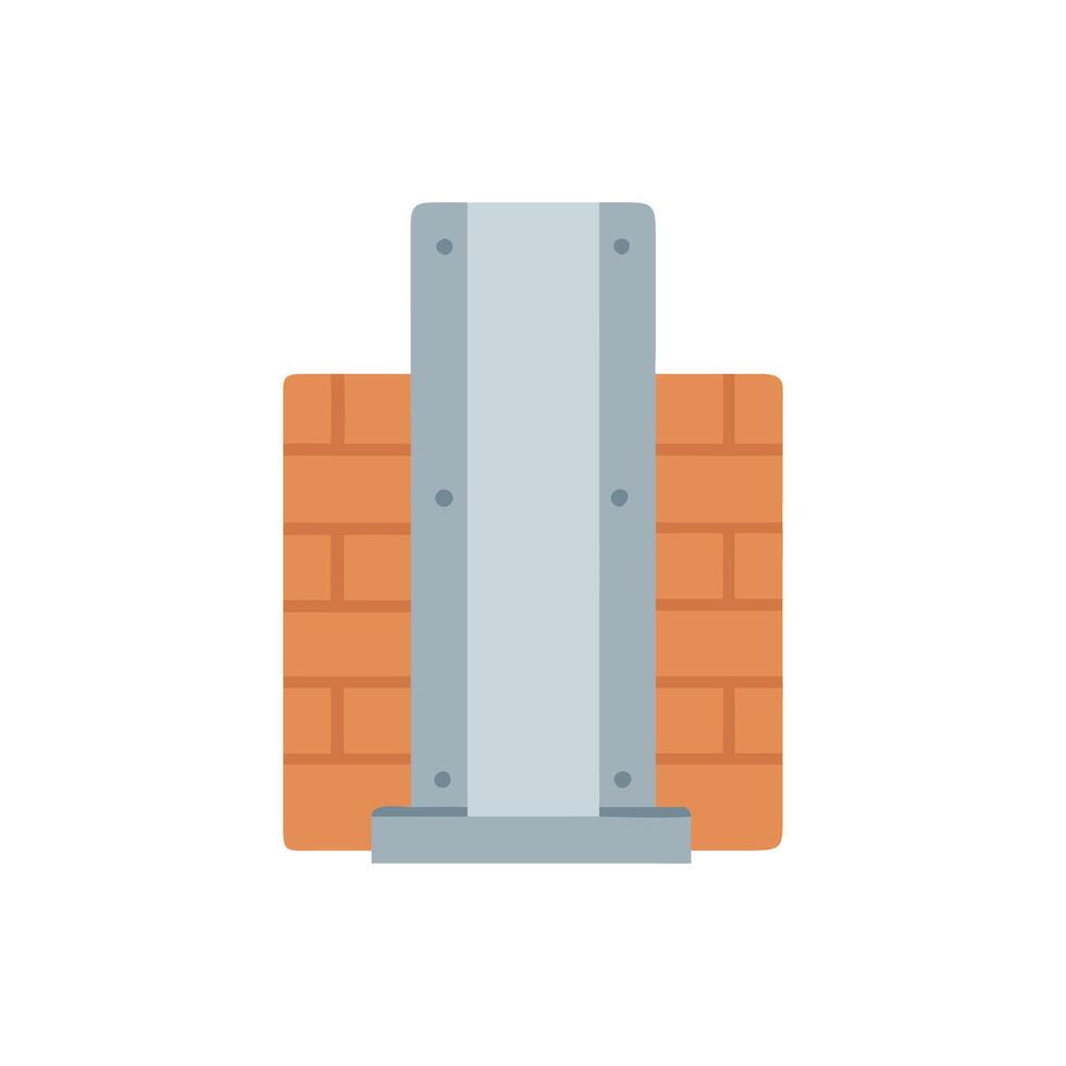 Wall Stud Icon for Structural Frameworks vector
