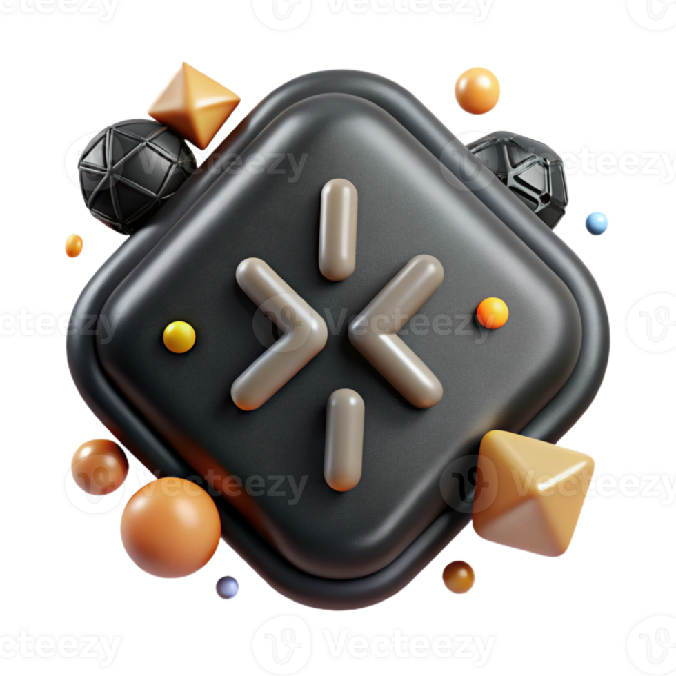magnificent rustic Black Rune Glyph Icon Cutout for User Interface Design high resolution png