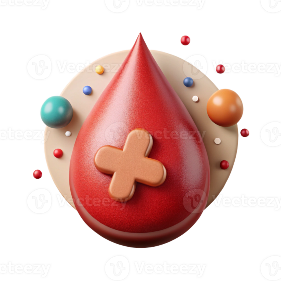 stunning rustic Blood Drop Donation Icon Isolated for Healthcare Campaigns exclusive png