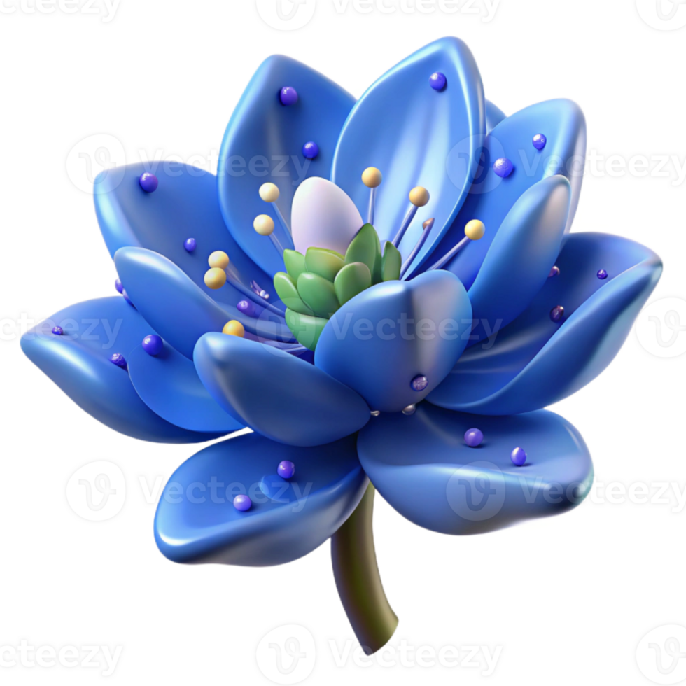vibrant contemporary Bluebonnet Blue Flower Texture Texas Wildflower Transparent png