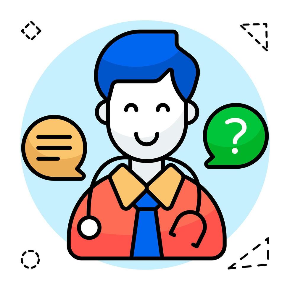 A premium design icon of medicen vector