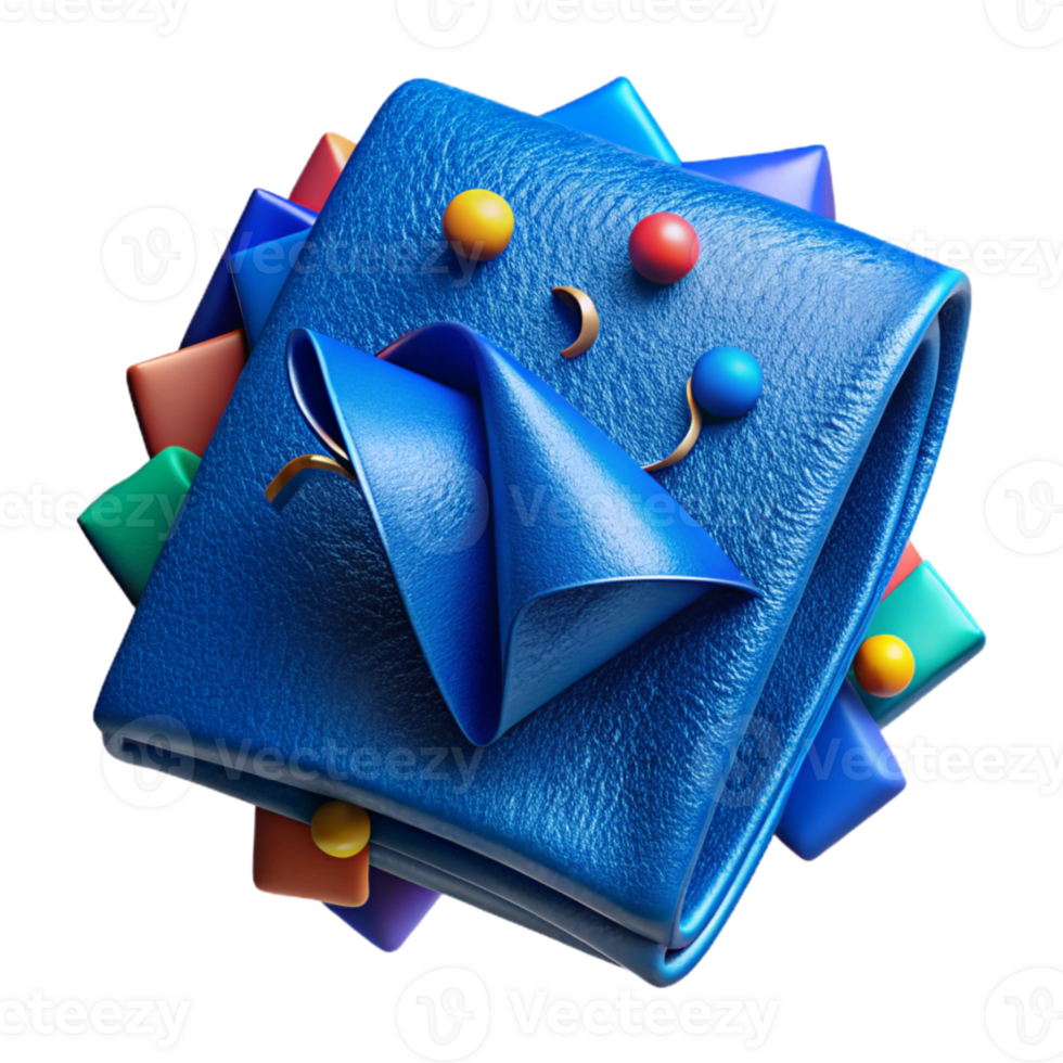 vibrant artistic Blue Leather Texture Deep Hue Transparent for Rich Color Palettes professional png