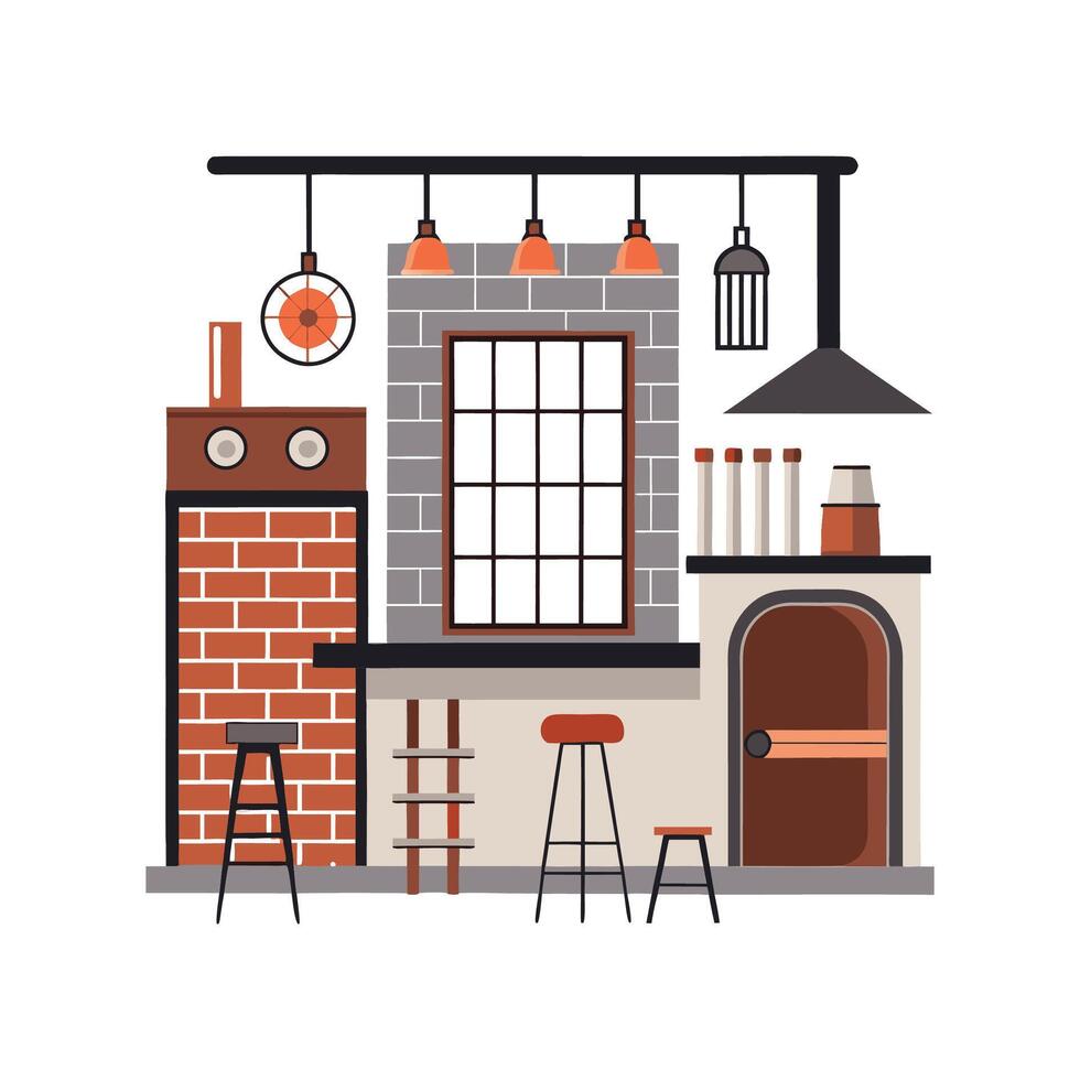 Unique Icons for Stylish Home Interiors vector