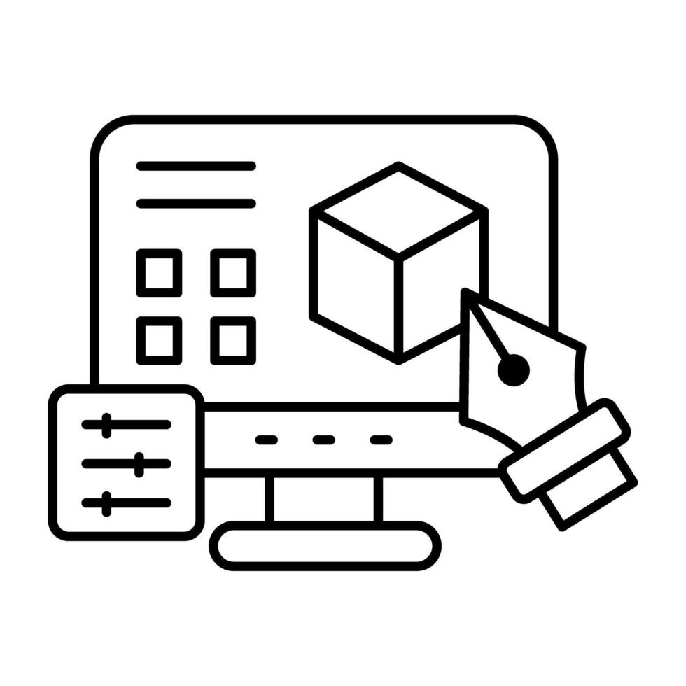 Premium vectors of 3d module