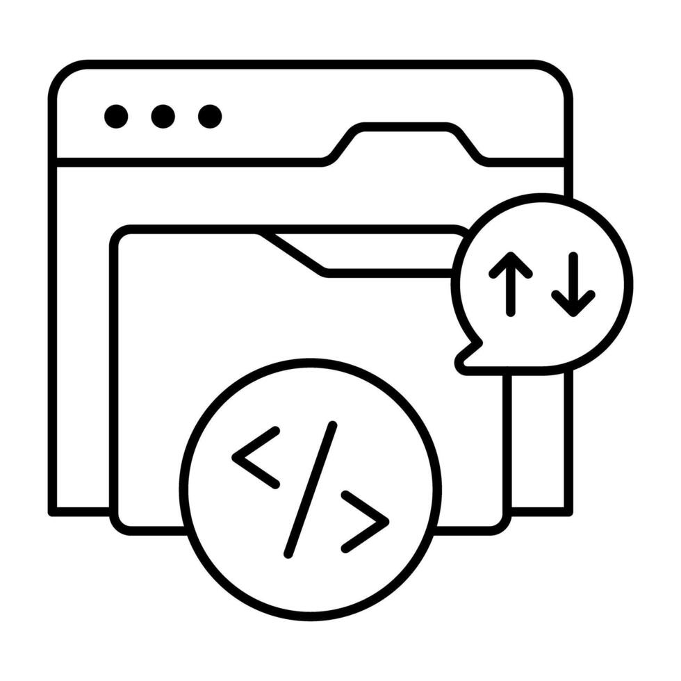 An linear design of coding folder vector