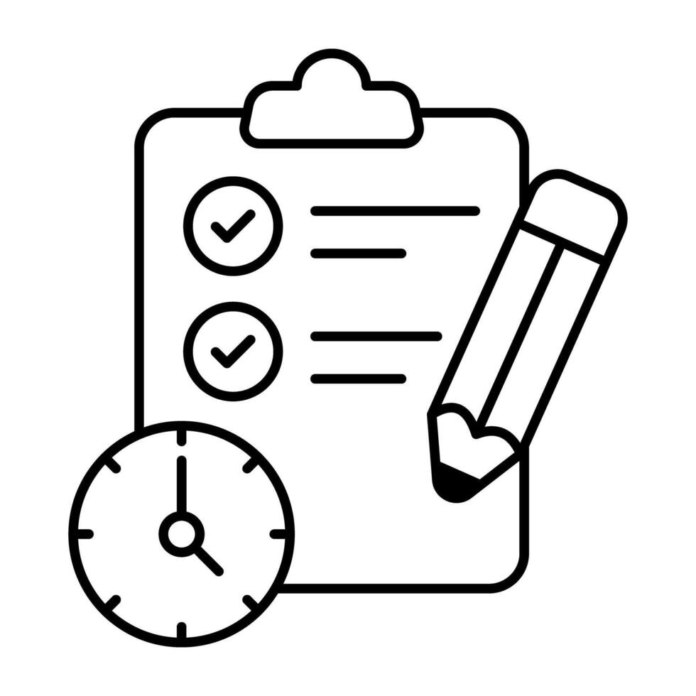 A unique design linear of task deadline vector