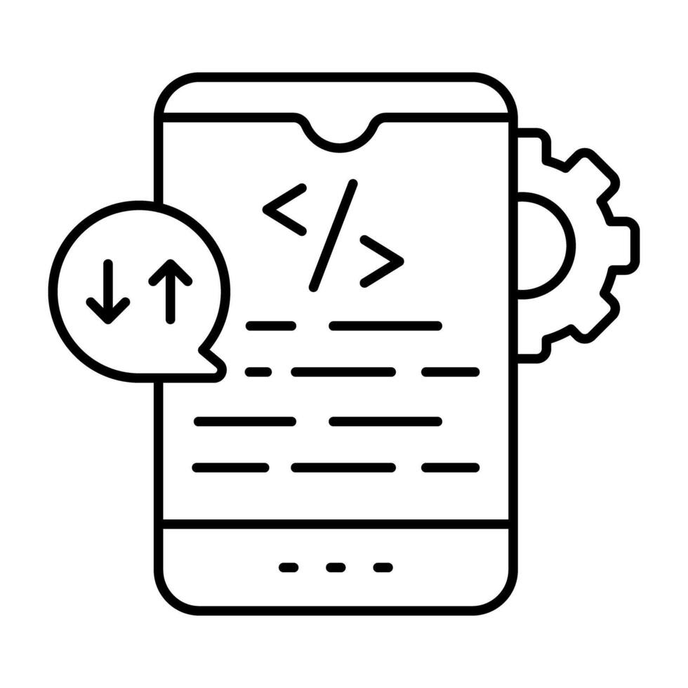 Trendy linear design of mobile coding vector