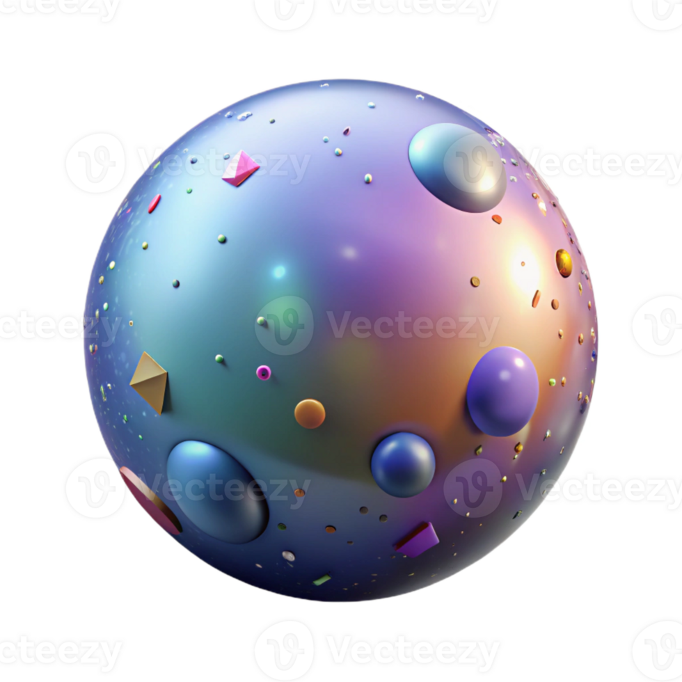 extraordinary artistic Circle Shape Orb Isolated for Logo Design detailed png