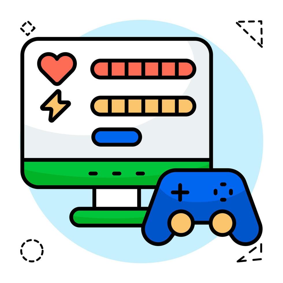 A design icon of health points vector