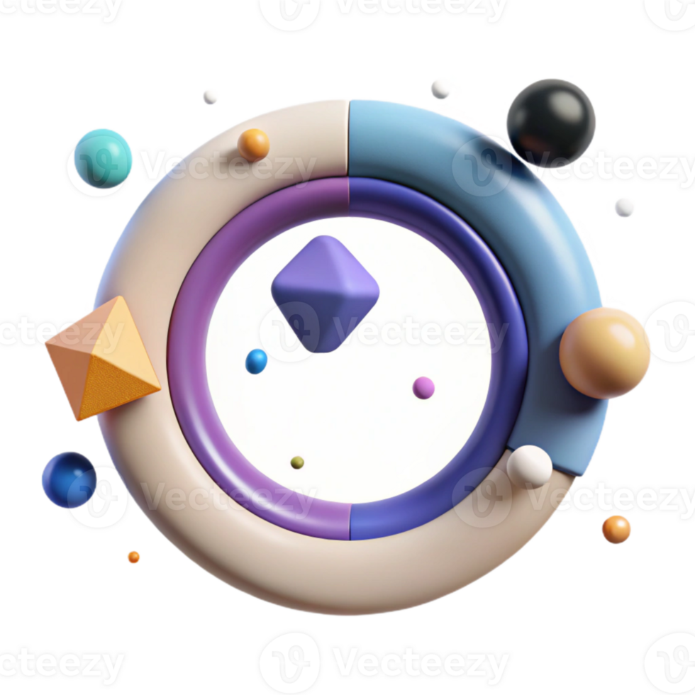 wonderful classic Circular Progress Bar Cutout for User Interface Design png