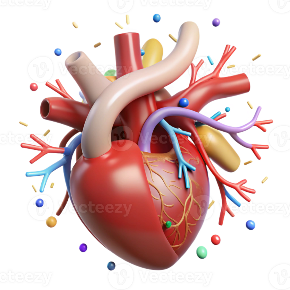 impressive contemporary Circulatory System Arteries Veins Cutout for Medical Illustrations high quality png