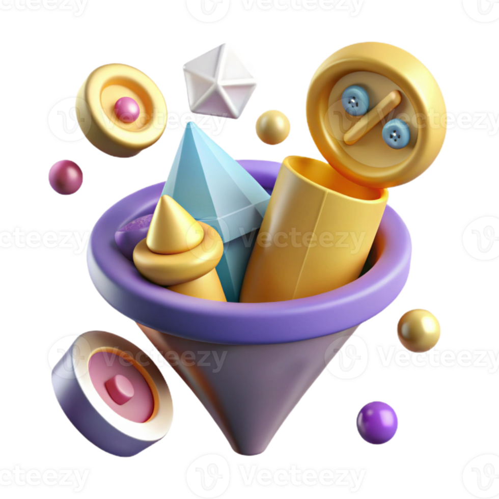beautiful contemporary Conversion Rate Optimization Icon Cutout for Landing Page Design exclusive png