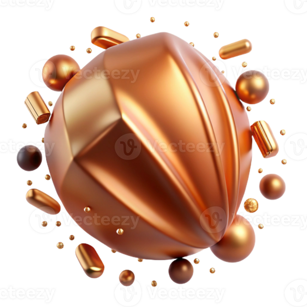 magnificent minimalist Copper Gradient Texture Smooth Transition Transparent for Web Graphics high quality png