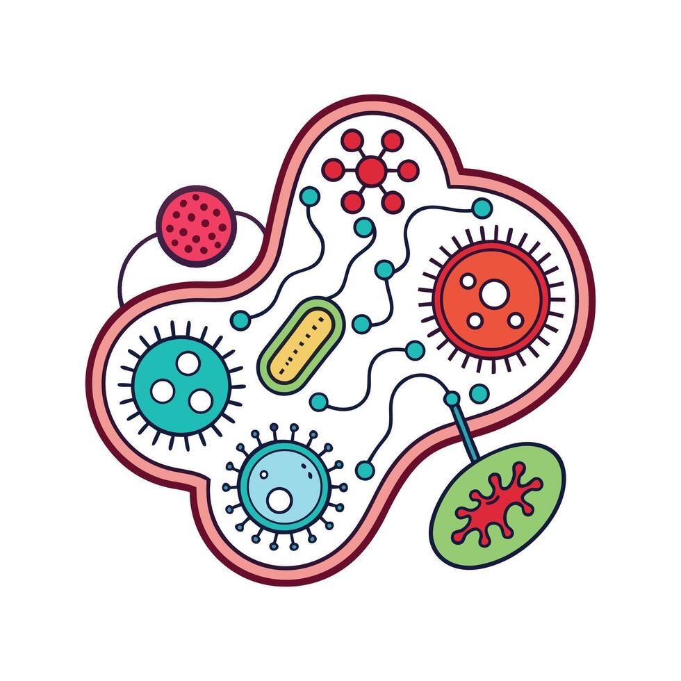 Investigating Toxin Production in Bacteria in Blood vector