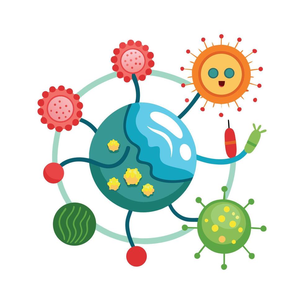 Characteristics of Toxin Secretion by Bacteria vector