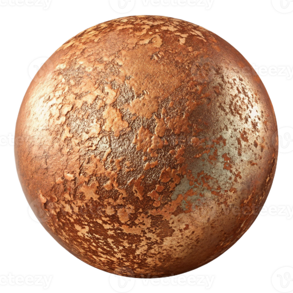 elegant minimalist Copper Patina Texture Aged Effect Cutout for Vintage Artwork exclusive png