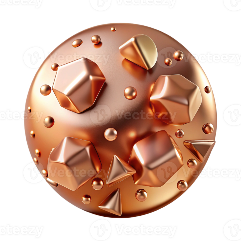 extraordinary vintage Copper Texture Polished Finish Transparent for Product Design original png