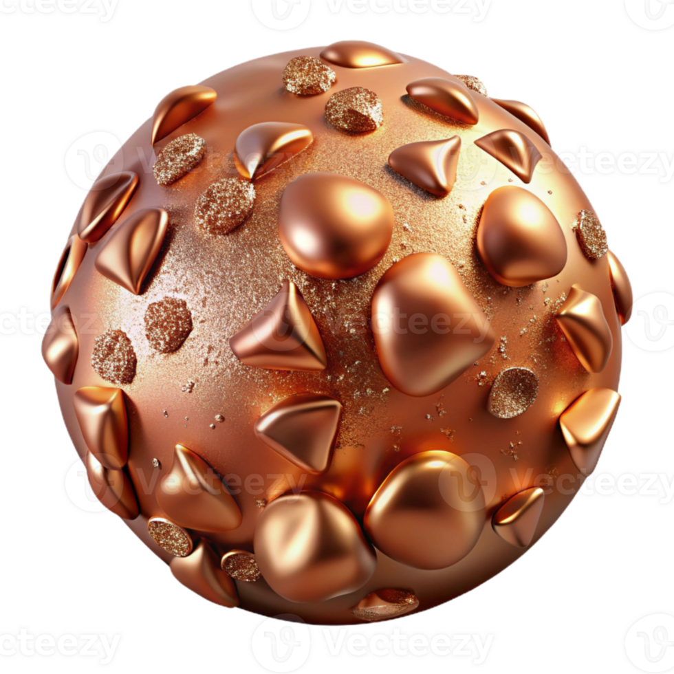 magnificent traditional Copper Texture Realistic Metal Finish Transparent for Product Visualizations high quality png