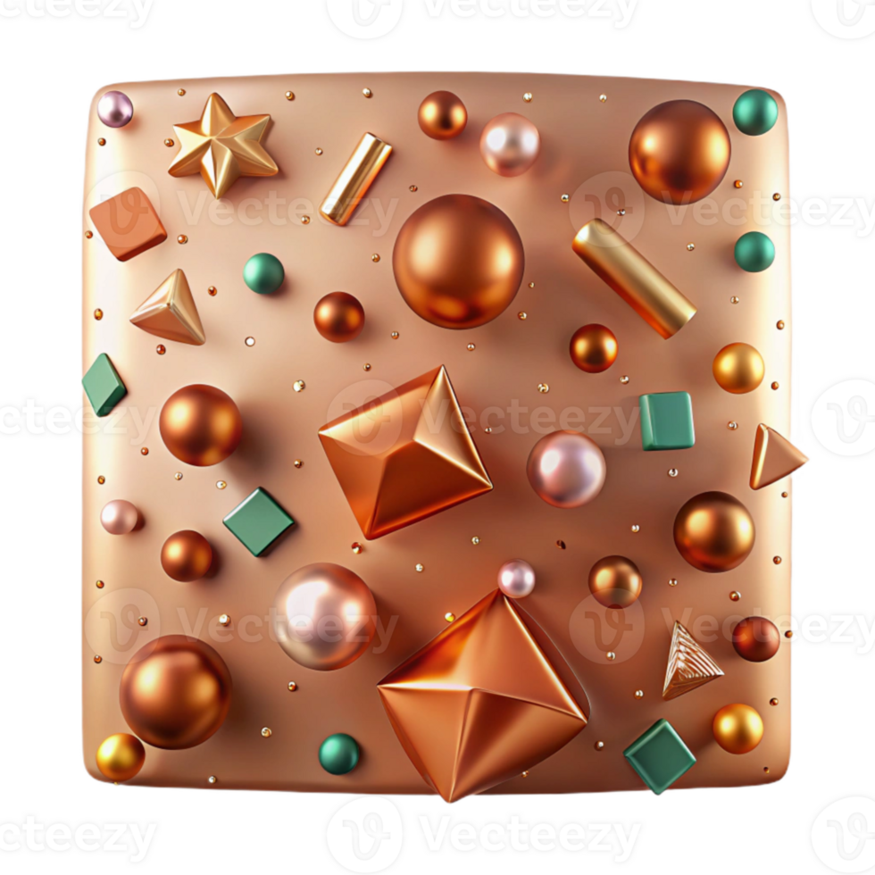 serene abstract Copper Texture Seamless Tileable Pattern Isolated for Game Assets authentic png