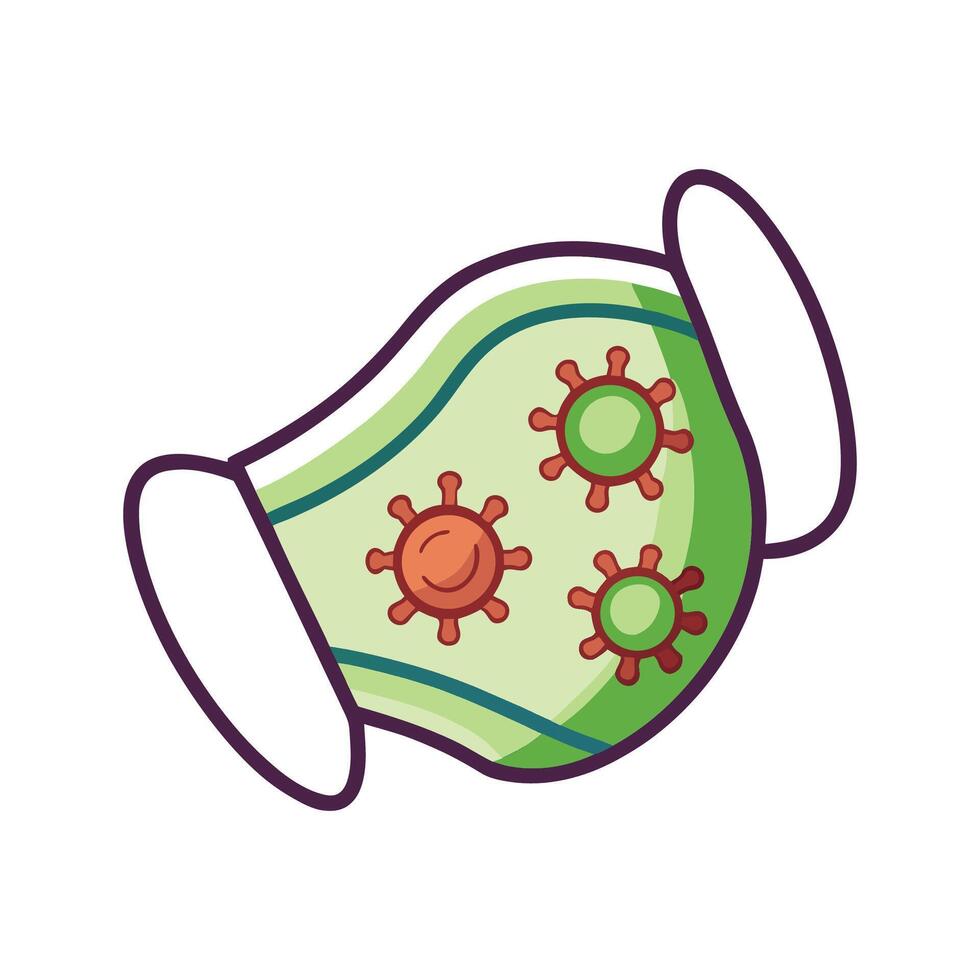 Investigating Bacteria on Reusable Cloth Face Masks vector