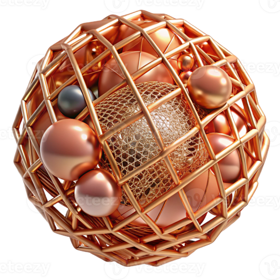 wonderful creative Copper Wire Mesh Texture Seamless Transparent Background premium png