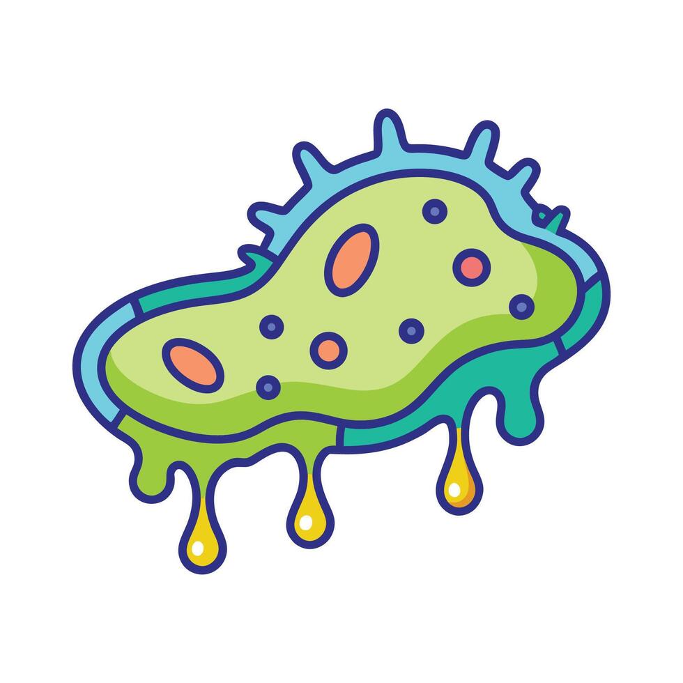 Exploring Bacteria that Produce Slime Layers on Surfaces vector