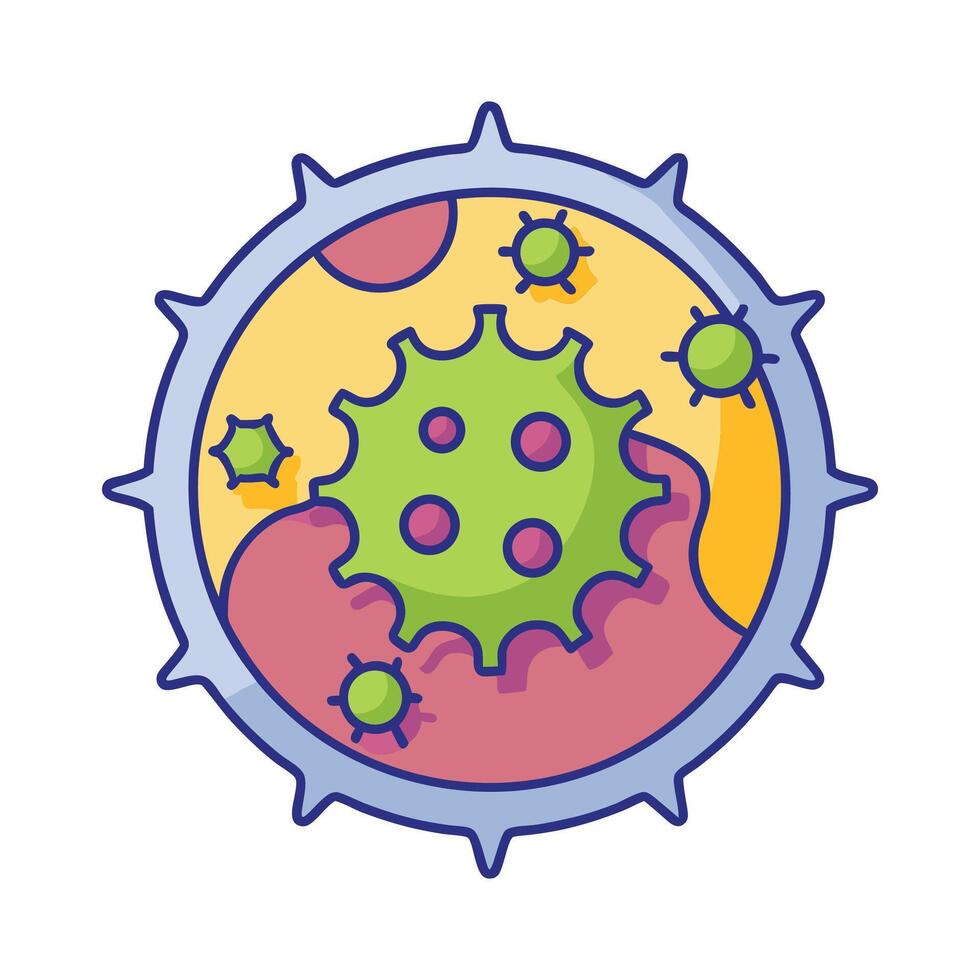 Investigating Bacterial Survival in High Radiation Areas vector