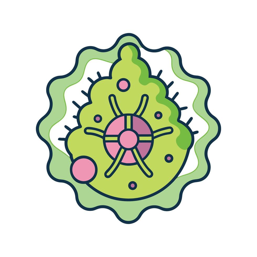 Presence of Bacteria in High Radiation Environments vector