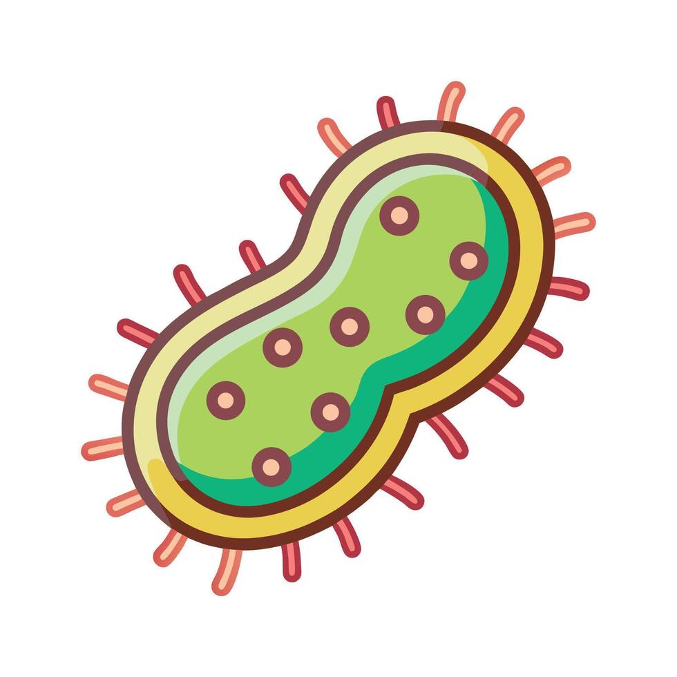 Mechanism of Surface Attachment in Bacteria Using Pili vector