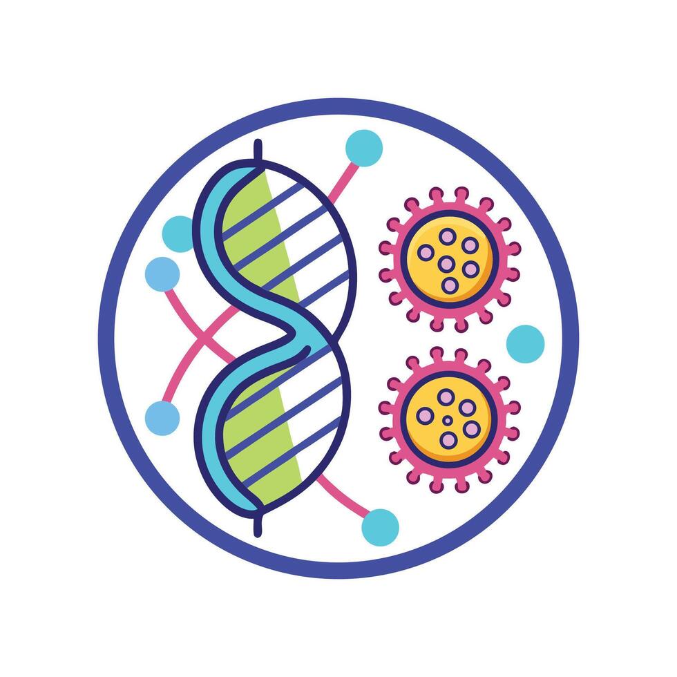 Mechanism of Genetic Transfer via Plasmid DNA in Bacteria vector