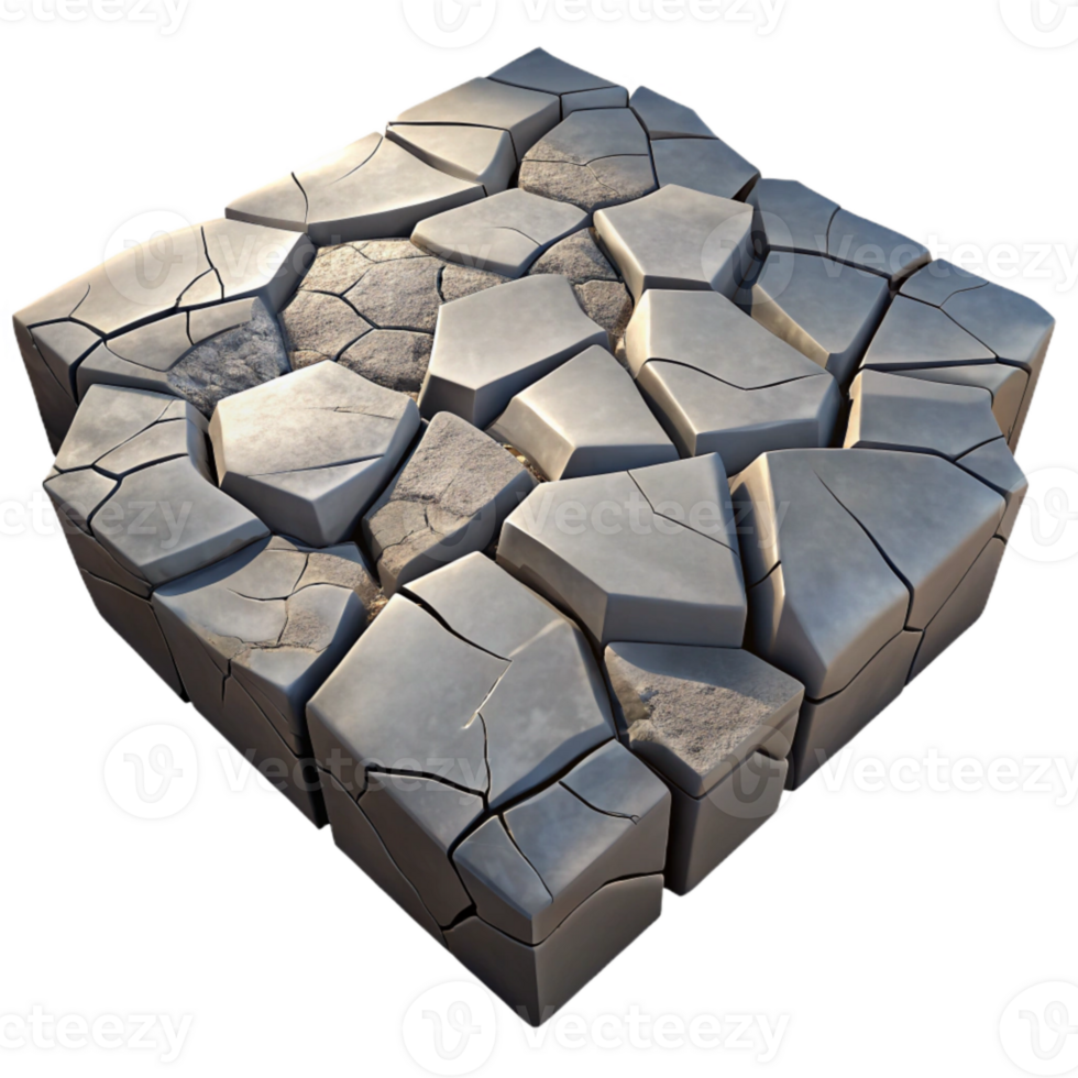 serene classic Cracked Pavement Texture Seamless Cutout for Cityscapes high quality png