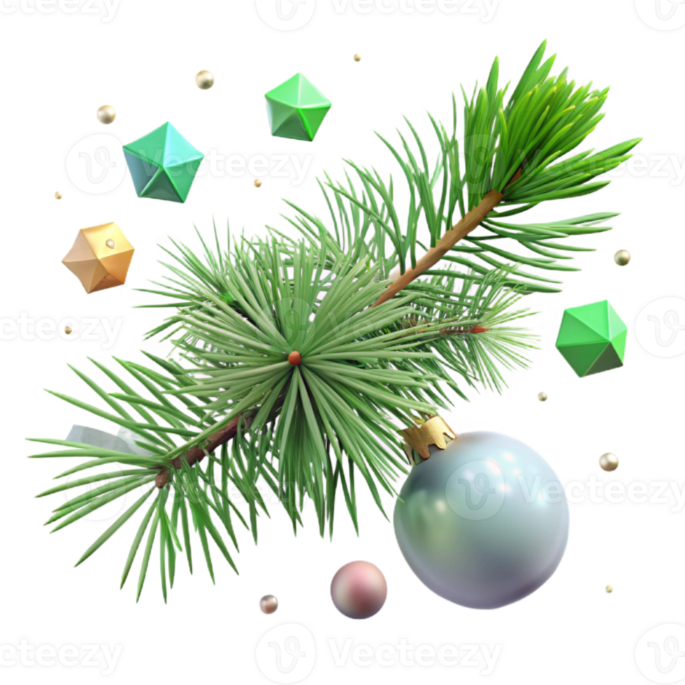 wonderful contemporary Pine Branch Green Needles Closeup Texture Cutout original png