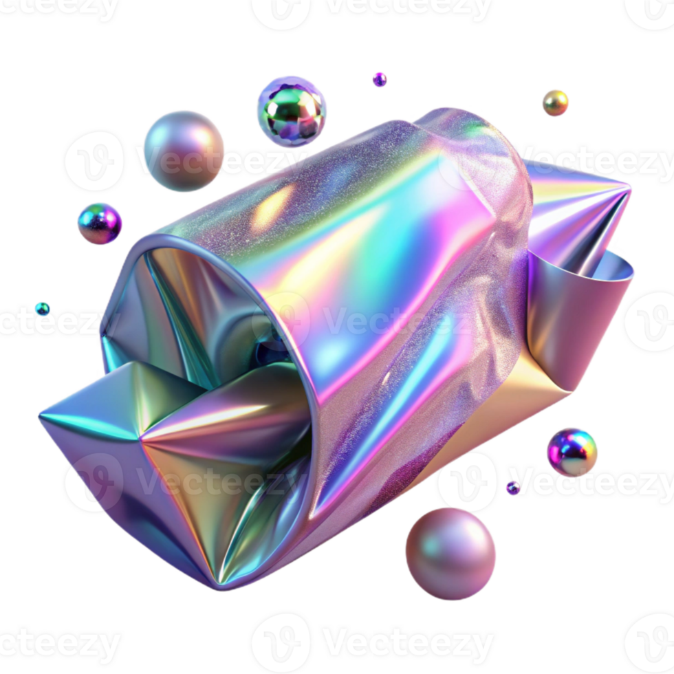 extraordinary artistic Plastic Film Texture Reflective Surface Cutout professional png
