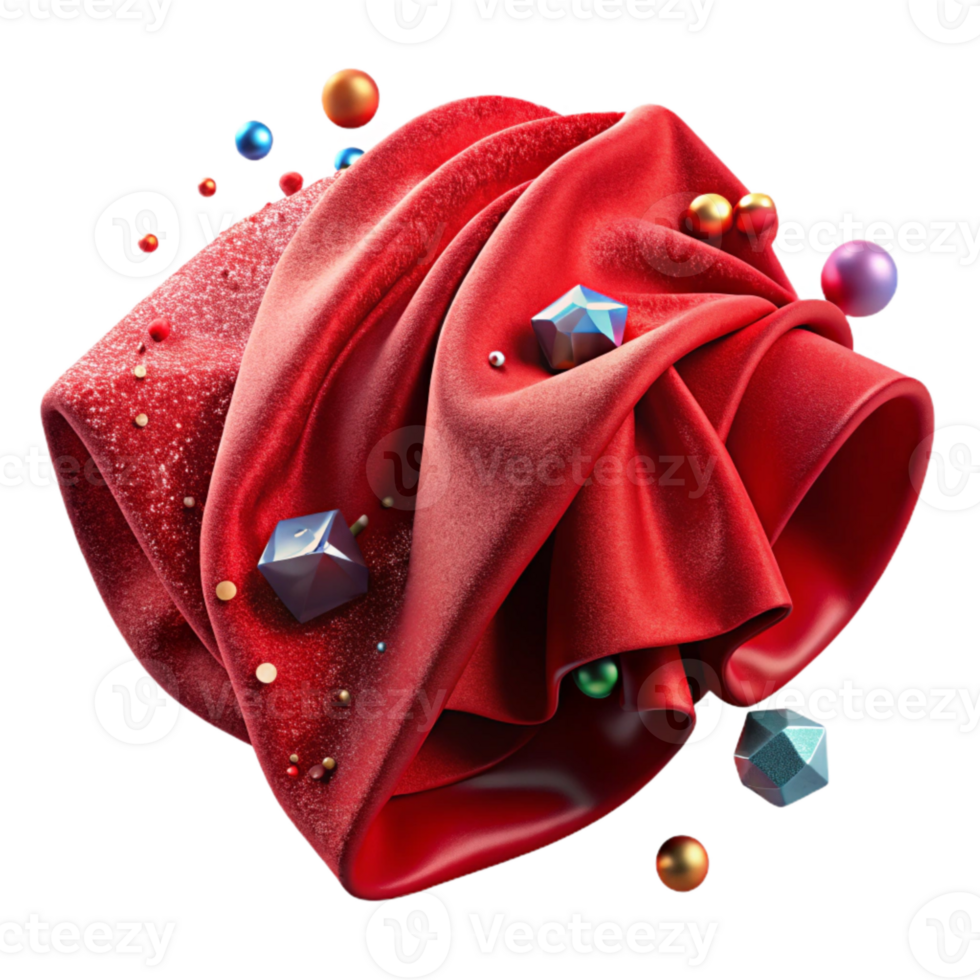 magnificent classic Red Velvet Fabric Texture Close Up Transparent exclusive png