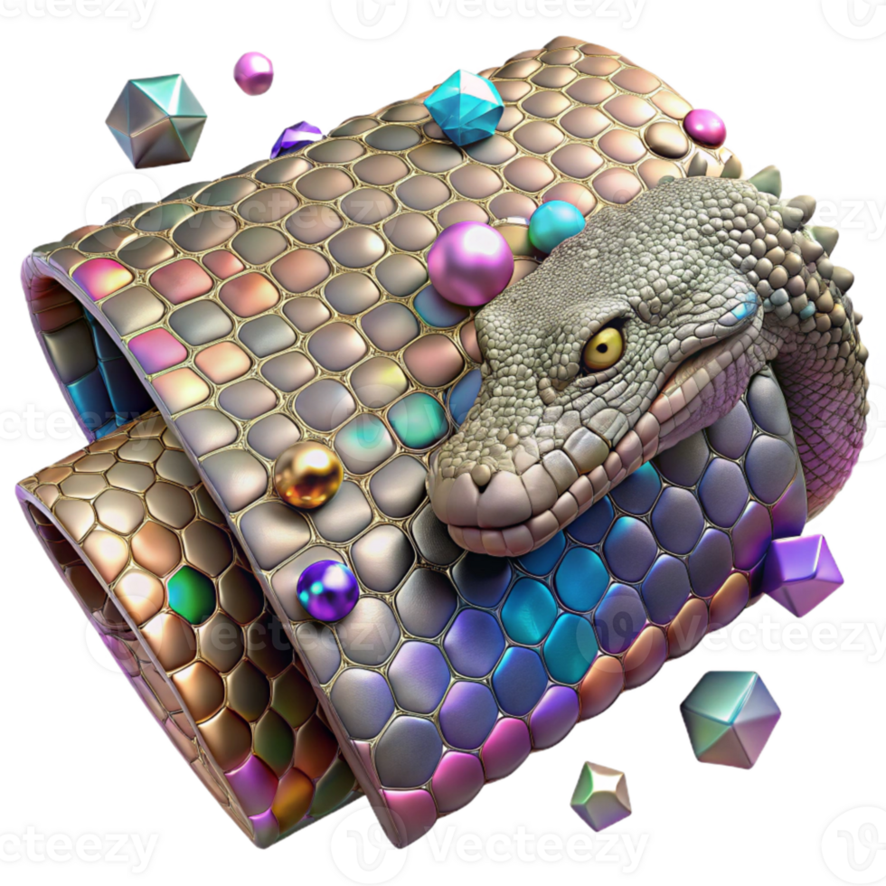 beautiful abstract Reptile Skin Texture Alligator Pattern Cutout for Exotic Designs exclusive png