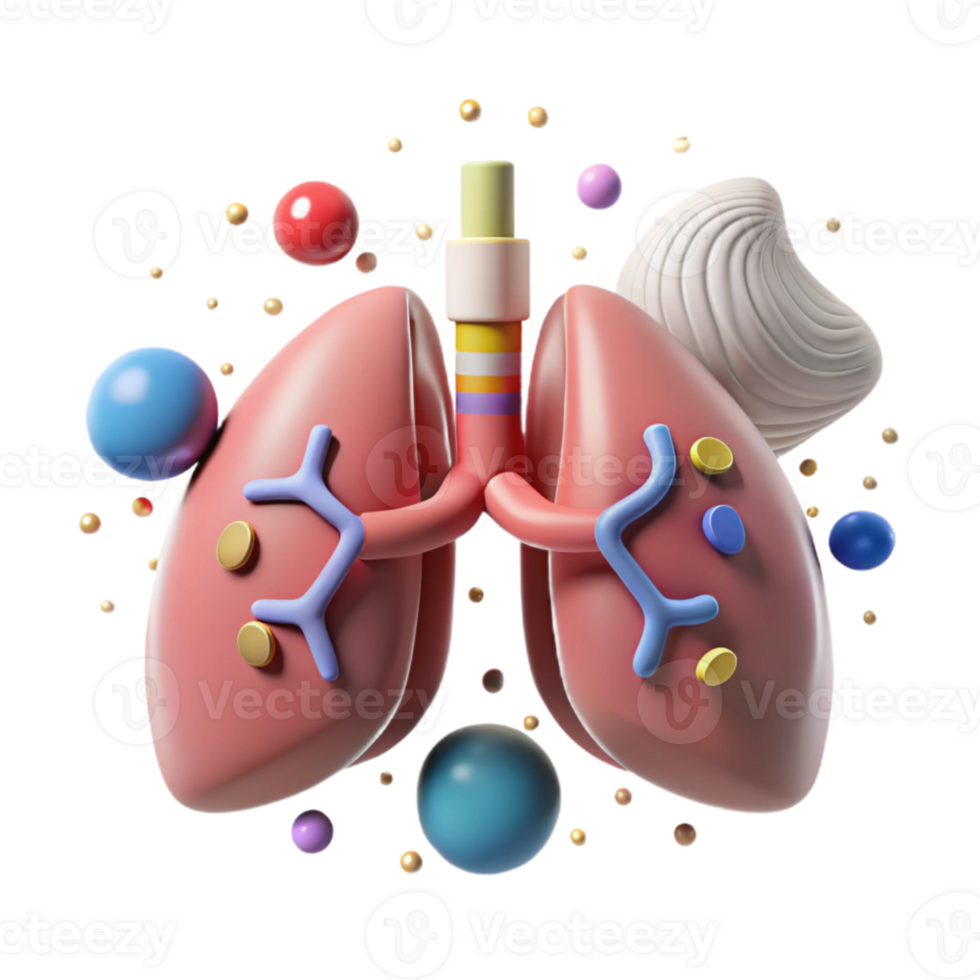 stunning rustic Respiratory System Lungs Bronchi Cutout for Biology Diagrams high resolution png