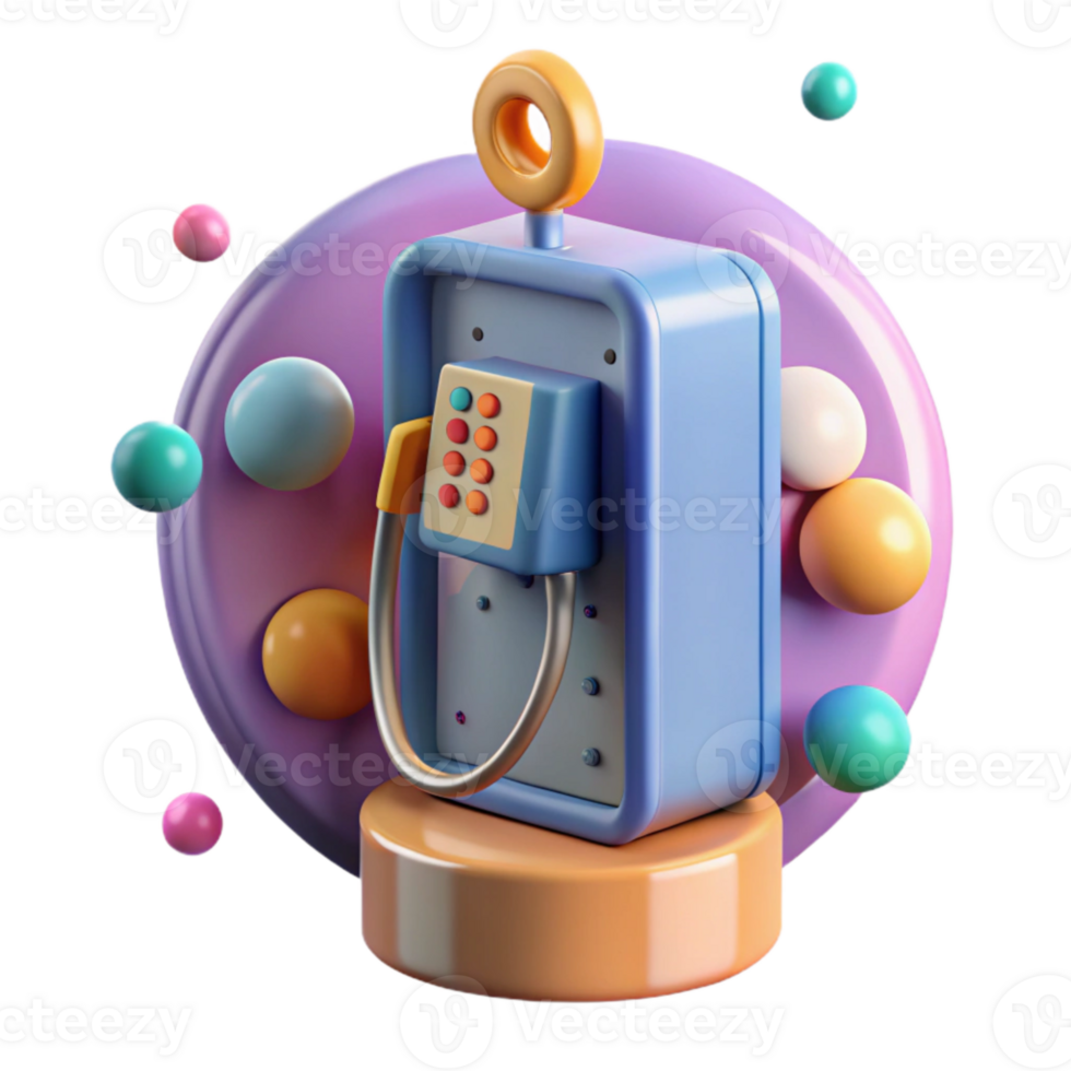 extraordinary creative Retro Payphone Transparent with Coin Slot for Communication History professional png