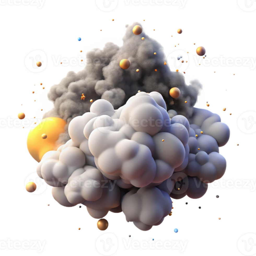 beautiful vintage Rising Smoke Cutout for Compositing Projects original png