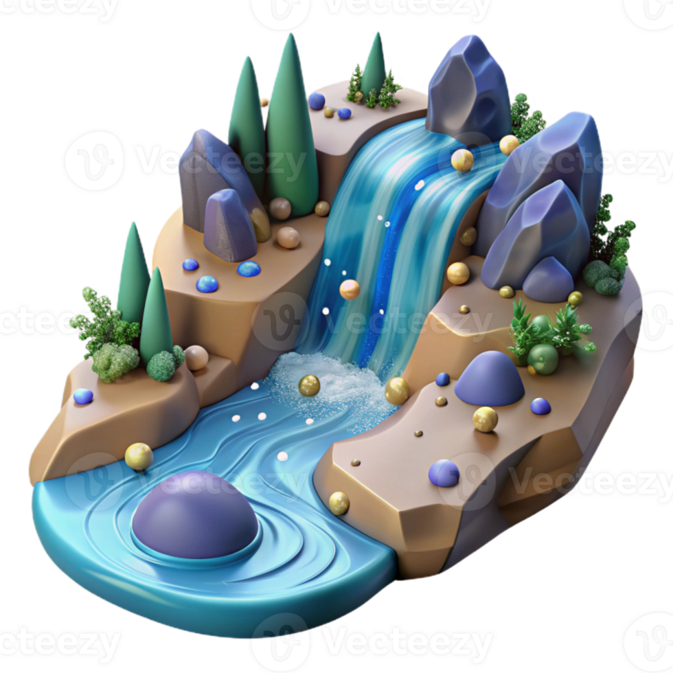 wonderful modern River Water Flowing Rapids Stream Cutout for Nature Documentaries png