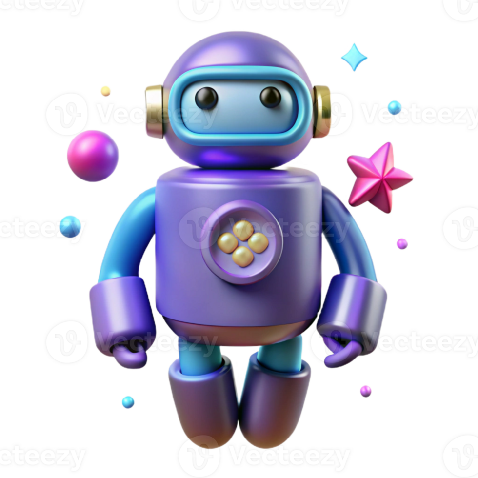 beautiful classic Robot Silhouette with Bluetooth Icon Transparent for Device Pairing original png