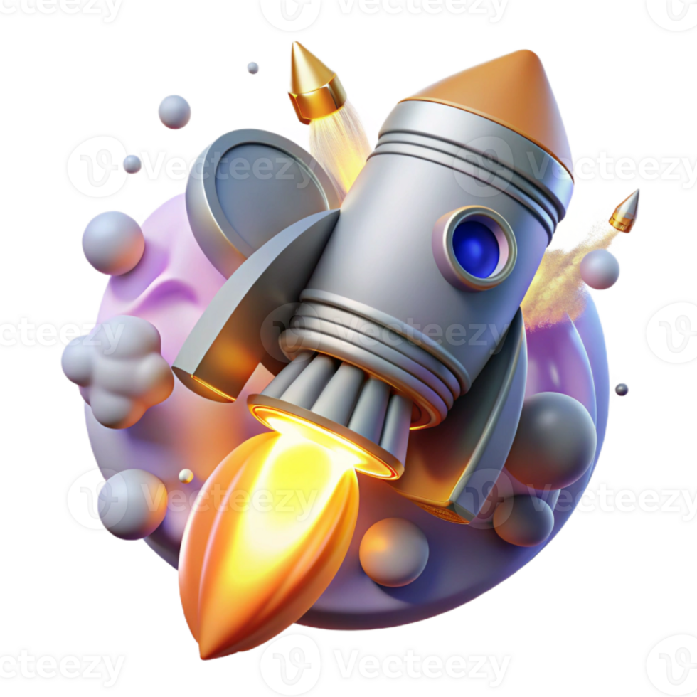 magnificent traditional Rocket Engine Flames and Smoke Transparent for Launch Graphics premium png