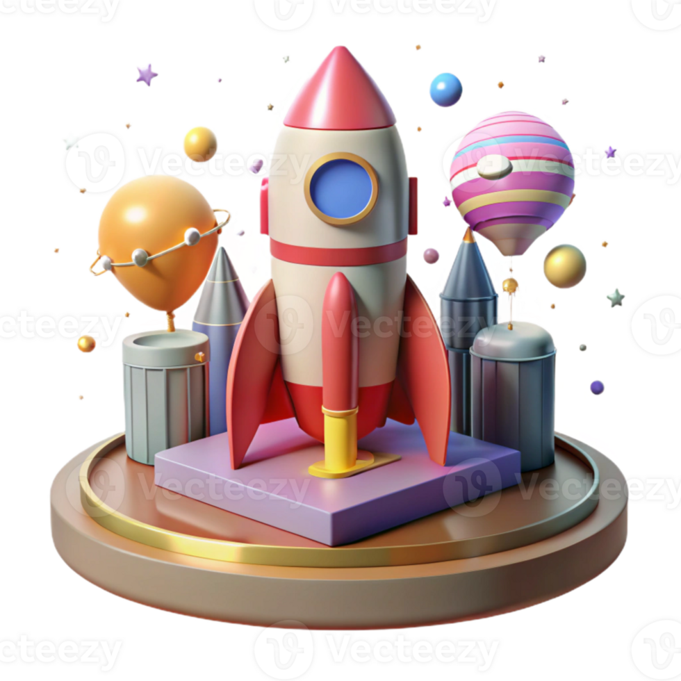 magnificent rustic Rocket Launch Pad Isolated for Spaceflight Graphics high resolution png
