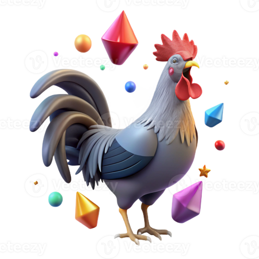 stunning contemporary Rooster Silhouette Crowing Bird Transparent detailed png