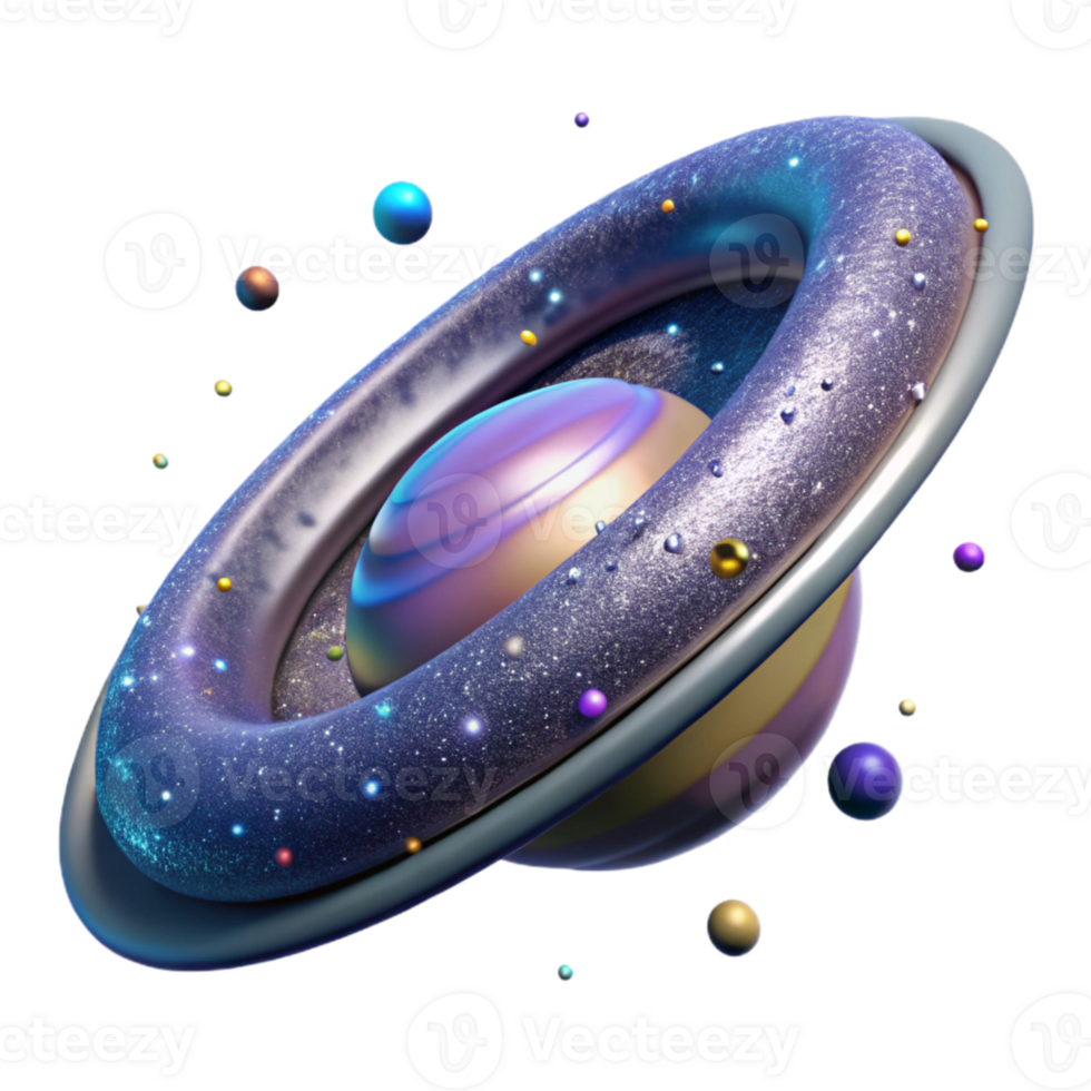 serene traditional Rotating Galaxy Arms Isolated for Astronomical Models original png