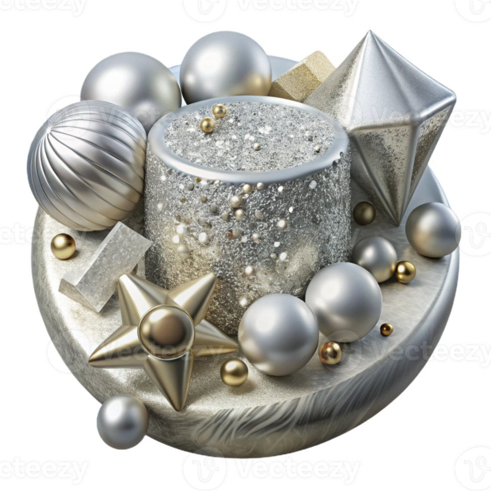 impressive contemporary Silver Textured Background Isolated for Website Design detailed png