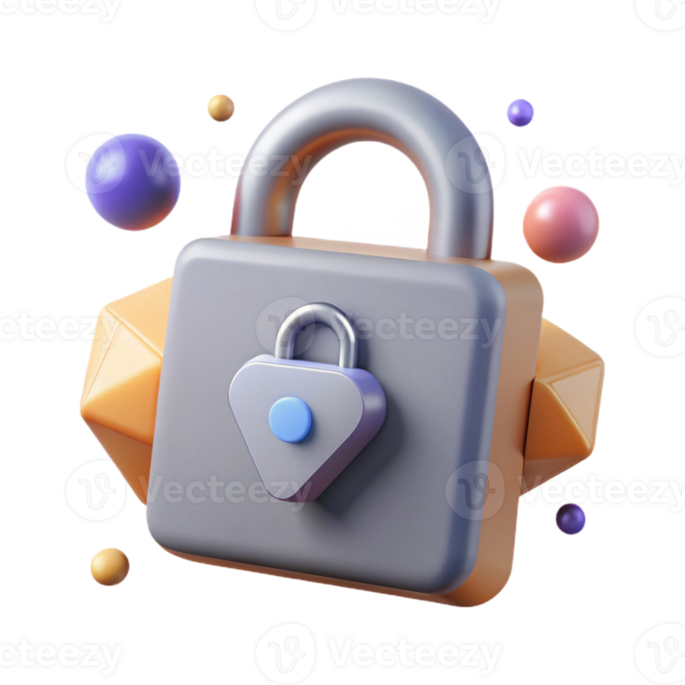 extraordinary vintage Simple Lock Security Icon Transparent for Data Protection original png